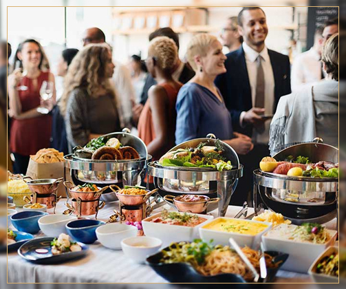 Wedding buffet catering Zürich